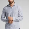 Chemise en lin et coton