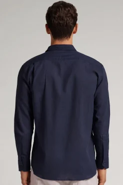Chemise en lin et coton