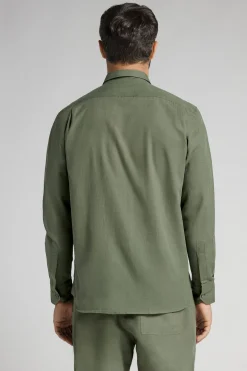 Chemise en lin et coton