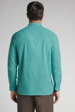 Chemise en lin et coton