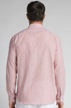 Chemise en lin et coton