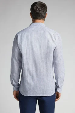 Chemise en lin et coton