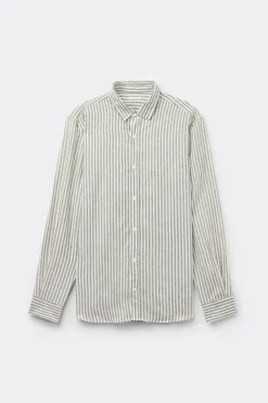 Chemise en lin et coton