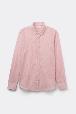 Chemise en lin et coton
