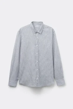 Chemise en lin et coton