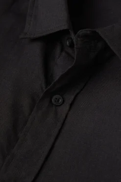 Chemise en lin et coton
