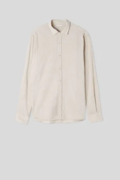 Chemise en lin et coton