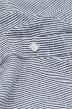 Chemise en lin et coton