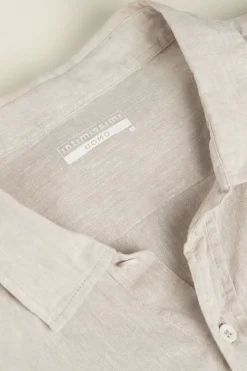 Chemise en lin et coton