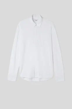 Chemise en piquÉ de modal et soie