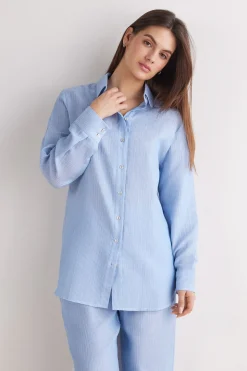 Chemise en toile de coton MORNING PORTOFINO