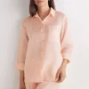 Chemise en toile de lin