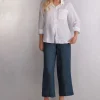 Chemise en toile de lin