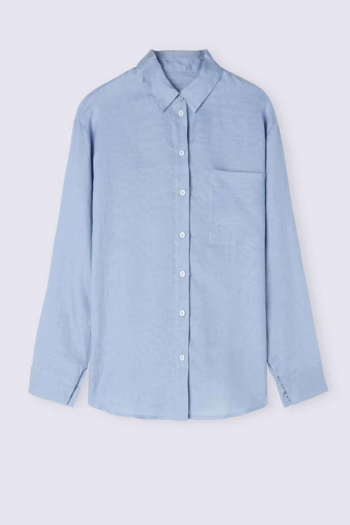 Chemise en toile de lin