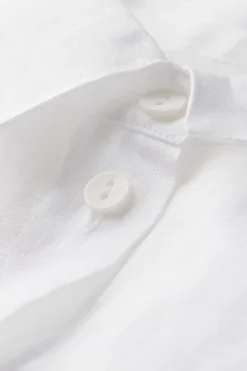 Chemise en toile de lin