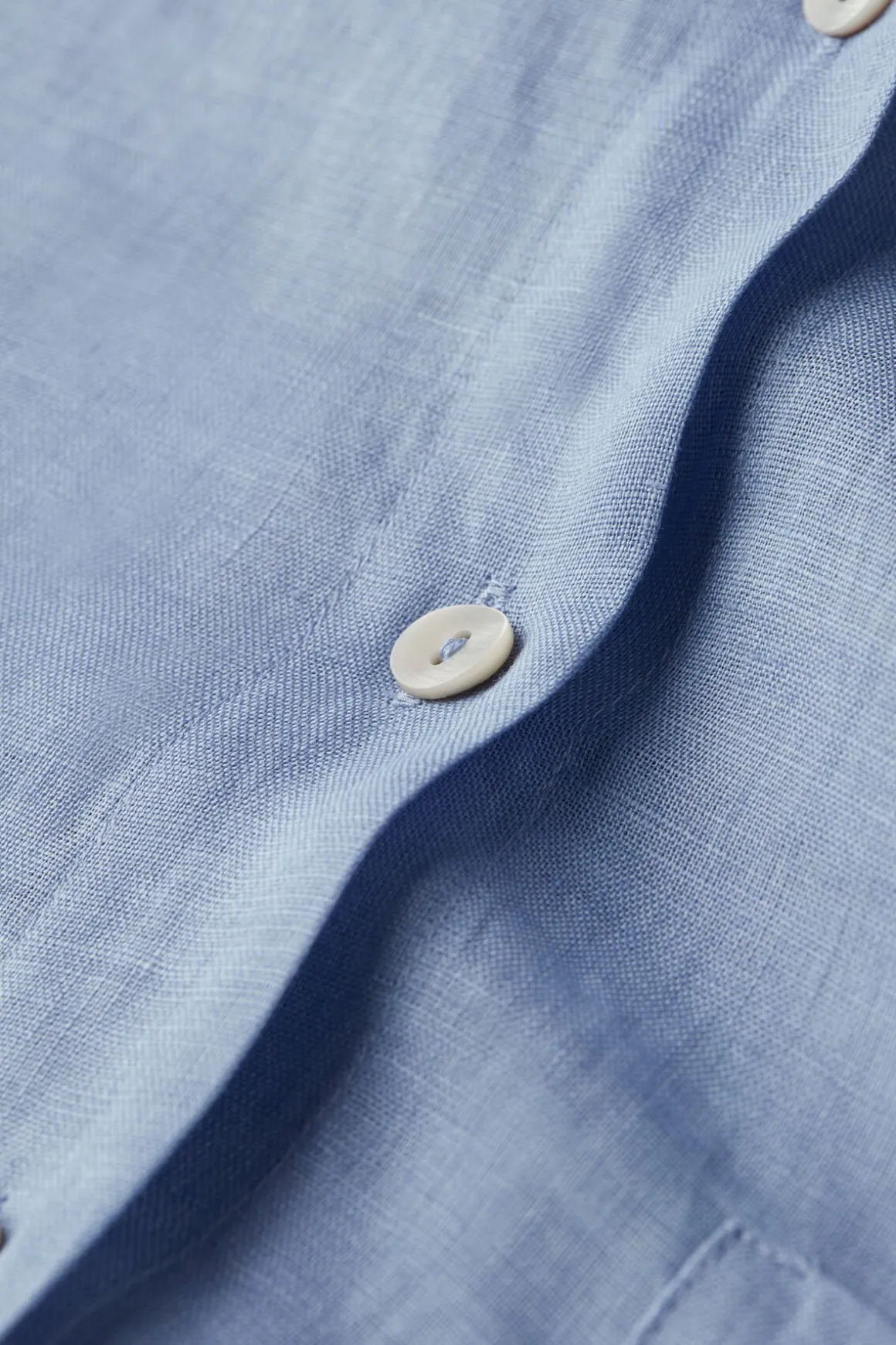 Chemise en toile de lin