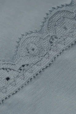 Culotte en coton et dentelle