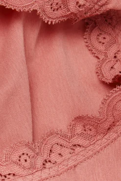 Culotte en coton et dentelle