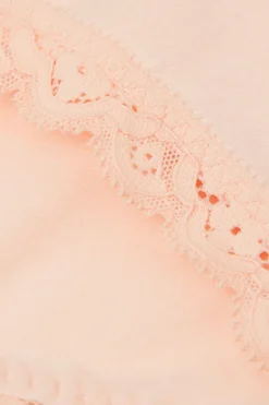 Culotte en coton et dentelle