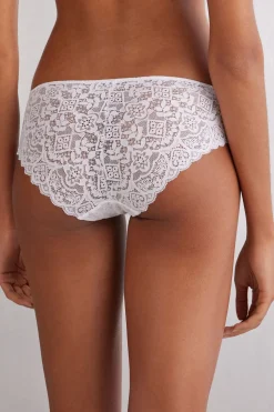 Culotte en Dentelle à Taille Basse