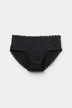 Culotte en Dentelle et Coton
