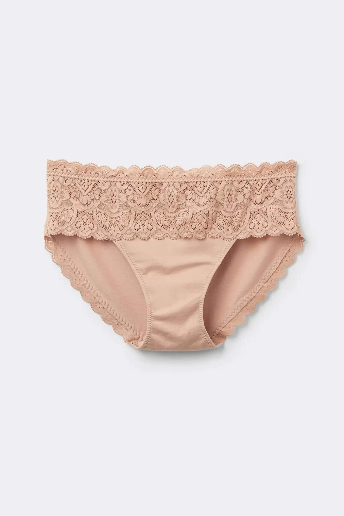 Culotte en Dentelle et Coton