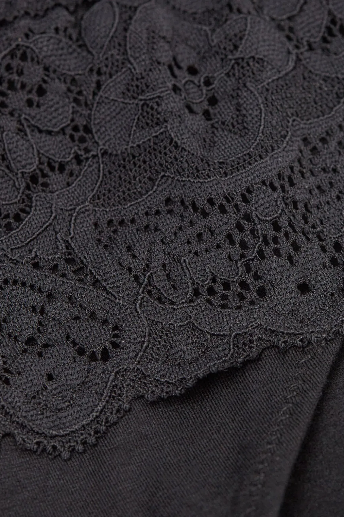 Culotte en Dentelle et Coton