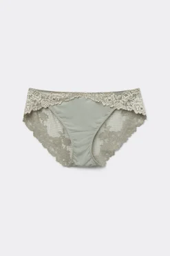 Culotte femme en dentelle florale