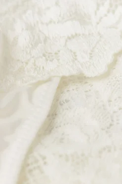 Culotte femme en dentelle florale