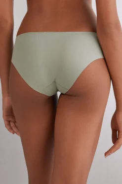 Culotte femme florale en coton sans coutures