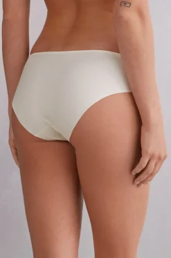 Culotte femme florale en coton sans coutures