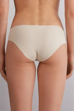 Culotte femme florale en coton sans coutures