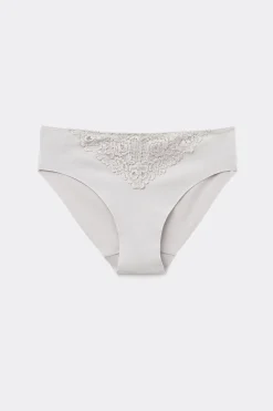 Culotte femme florale en coton sans coutures