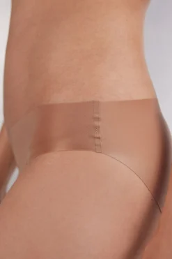 Culotte femme sans coutures en microfibre