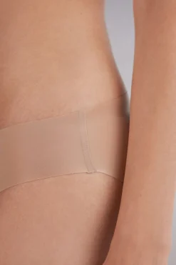 Culotte femme sans coutures en microfibre