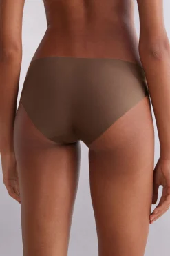 Culotte femme sans coutures en microfibre