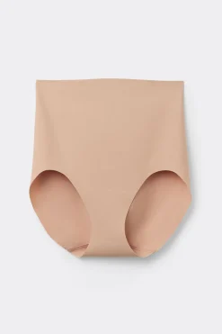 Culotte taille haute en microfibre sans couture