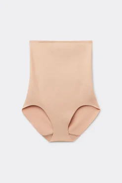 Culotte taille haute modelante en microfibre sans couture