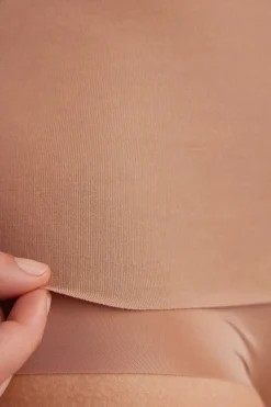 DÉbardeur à col rond en coton sans couture