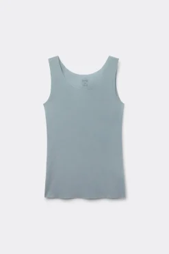 DÉbardeur à col rond en coton sans couture