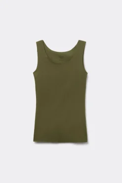 DÉbardeur à col rond en coton sans couture