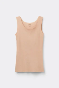 DÉbardeur à col rond en coton sans couture