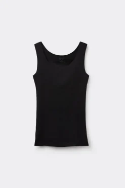 DÉbardeur à col rond en coton sans couture