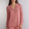 Haut de pyjama manches longues en modal