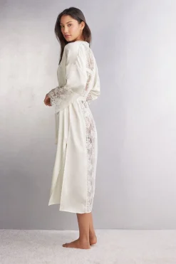 Kimono long en soie THE SIMPLEST PLEASURES