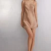 Nuisette en soie et dentelle