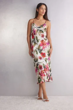 Nuisette longue en viscose IMAGINARY JOURNEY