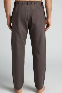 Pantalon en lin et coton