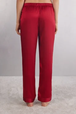 Pantalon en Satin de Soie
