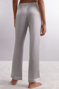 Pantalon en Satin de Soie